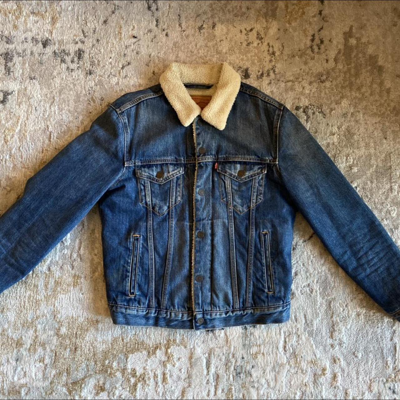 levis jacket wool lining