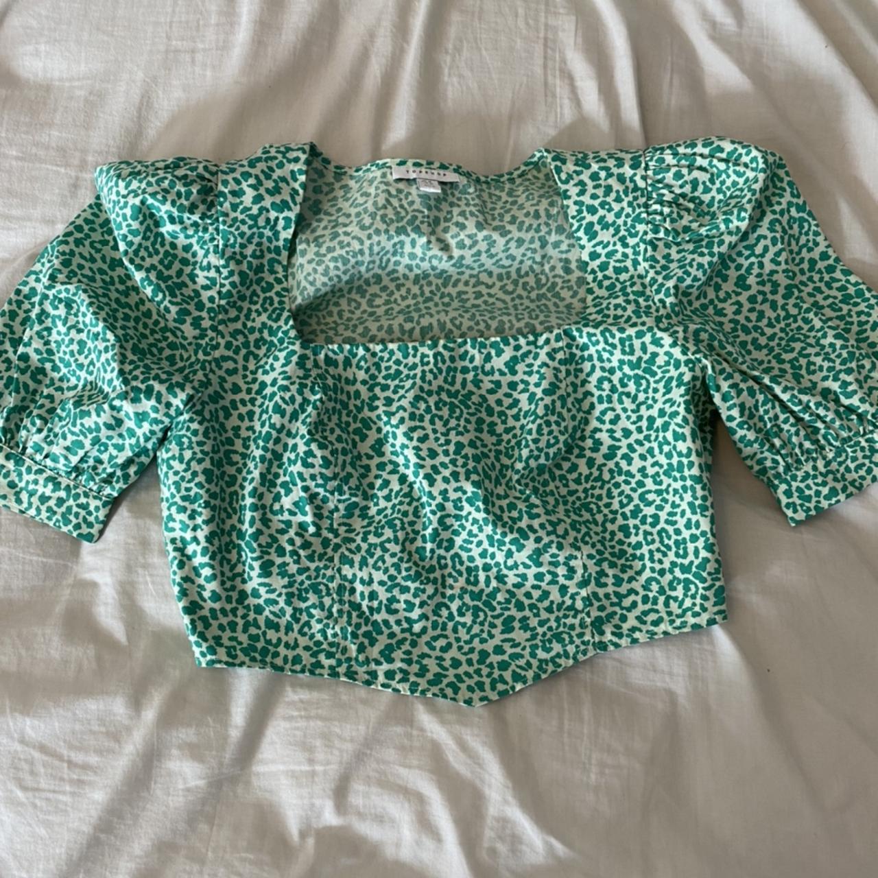 topshop green boots