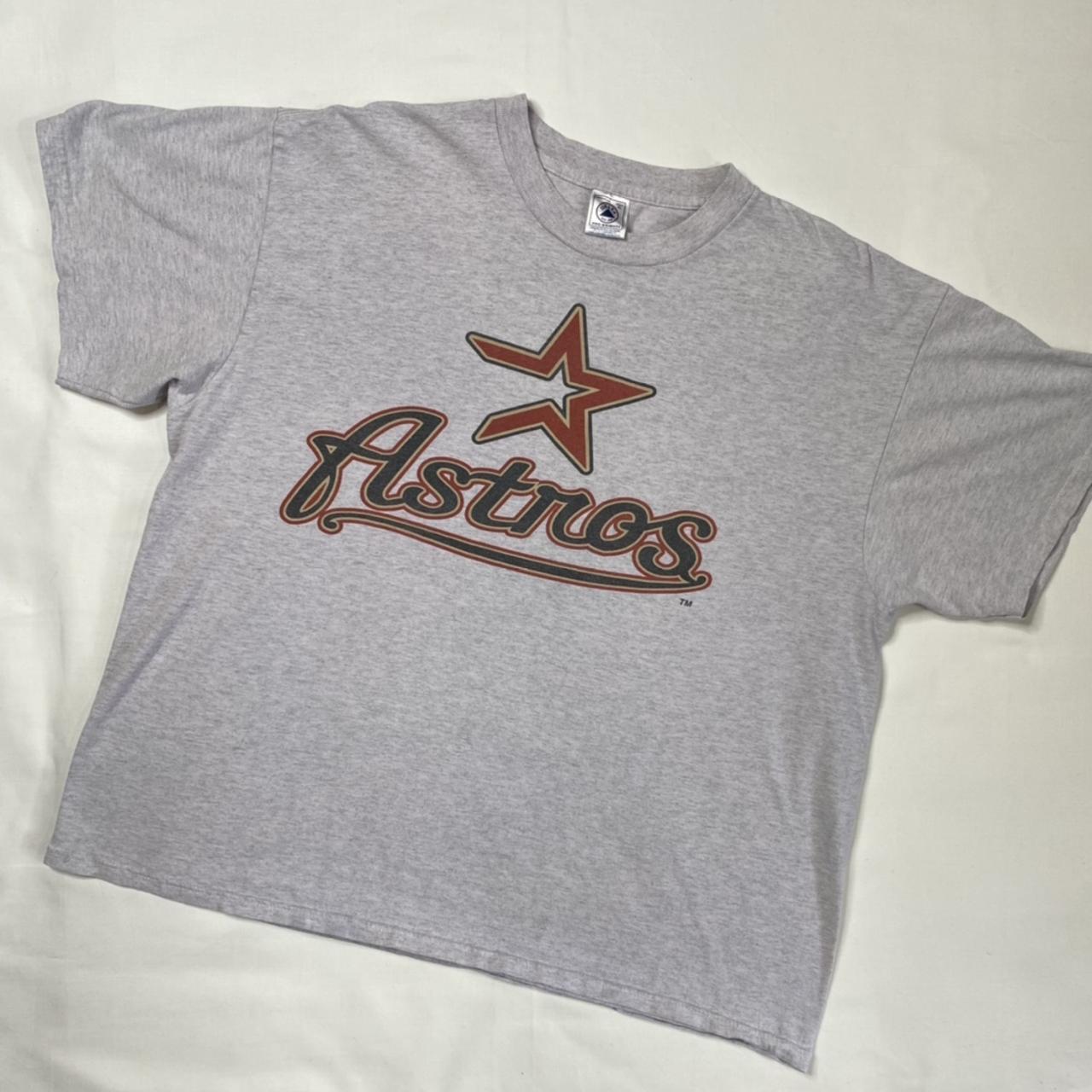 Houston Astros Button down shirt. Very comfortable - Depop