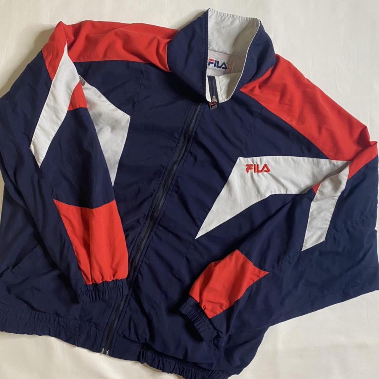 Fila windbreaker online tracksuit