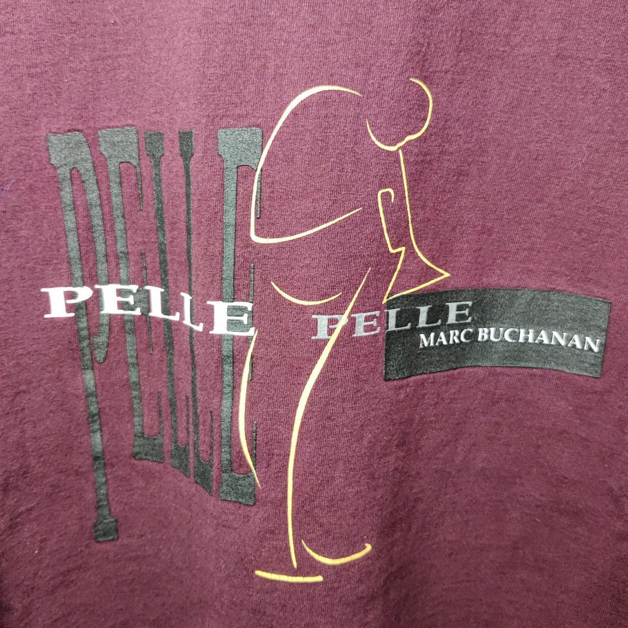 Pelle Pelle Men's Burgundy T-shirt (3)