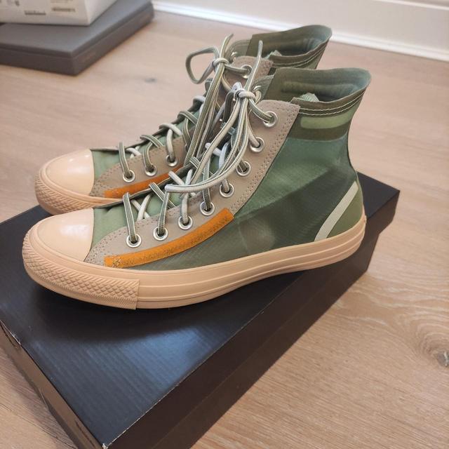 converse translucent green