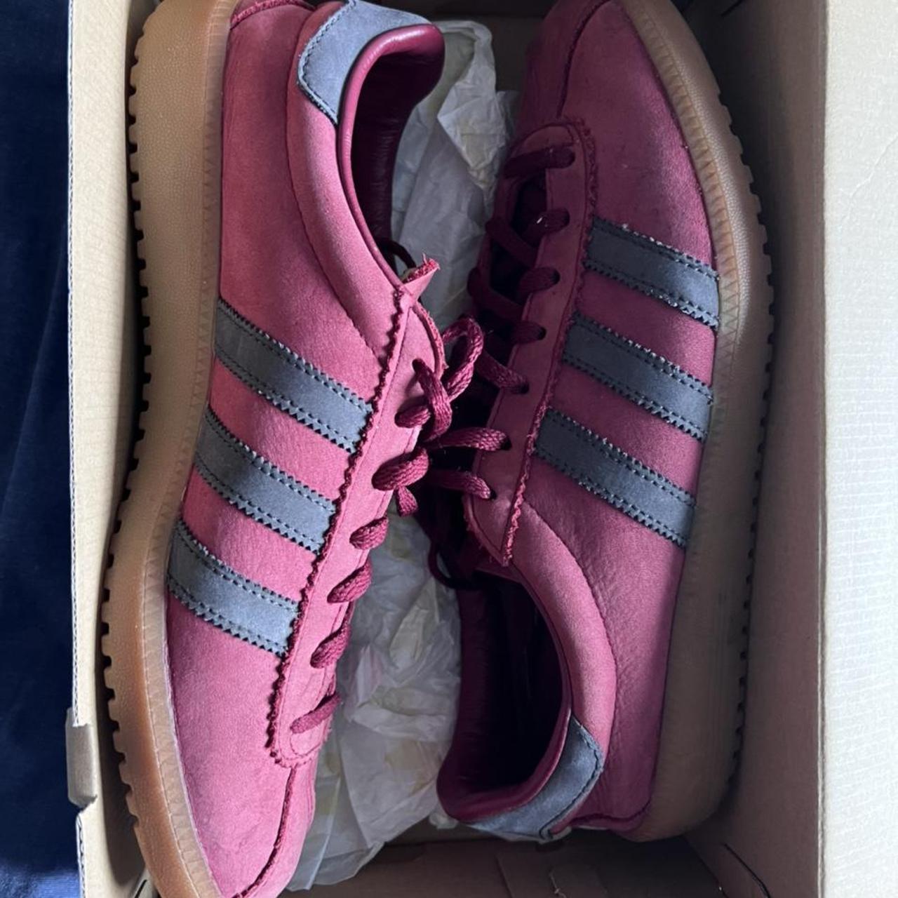 Adidas Bermuda island series deadstock, size 8.... - Depop