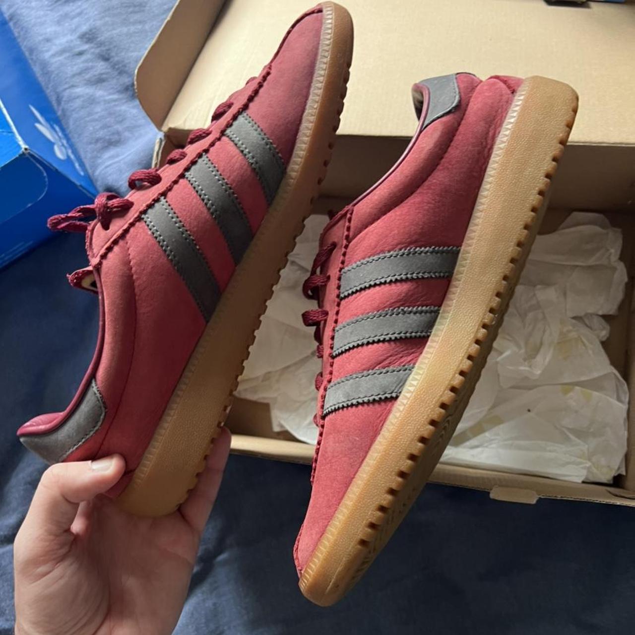 Adidas Bermuda island series deadstock, size 8.... - Depop