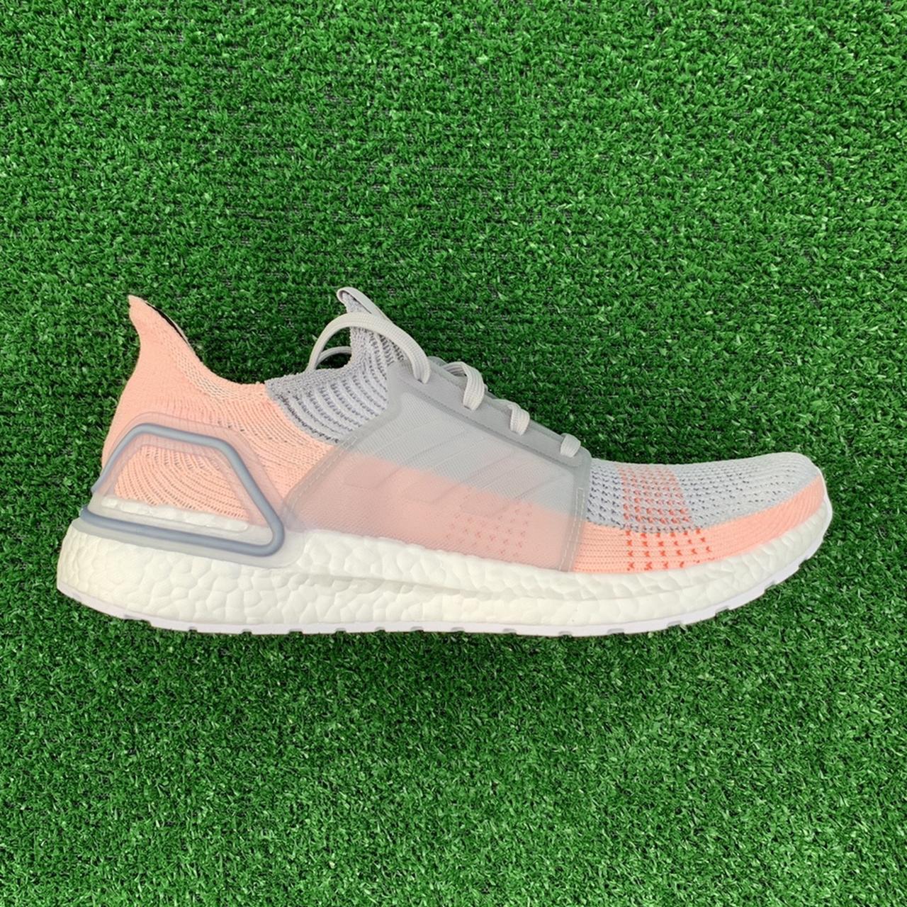 Ultra boost 19 outlet grey two clear orange