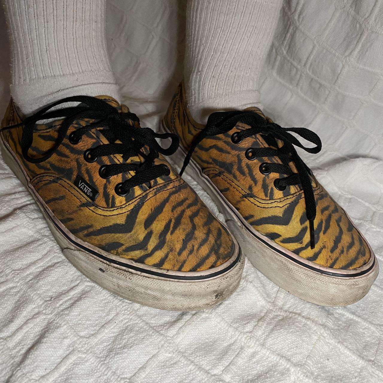 Vans on sale authentic tiger