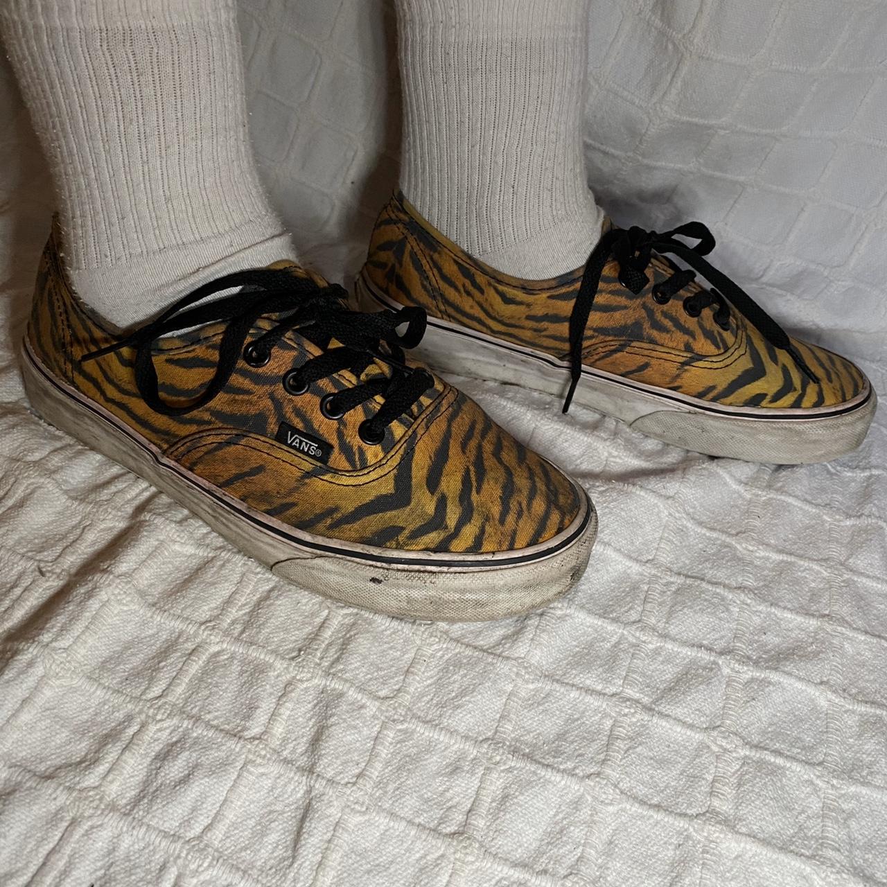 Vans on sale authentic tiger