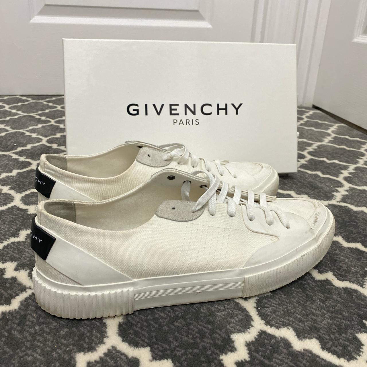 Clearance Givenchy Givenchy Paris White Shoes Givenchy Wing