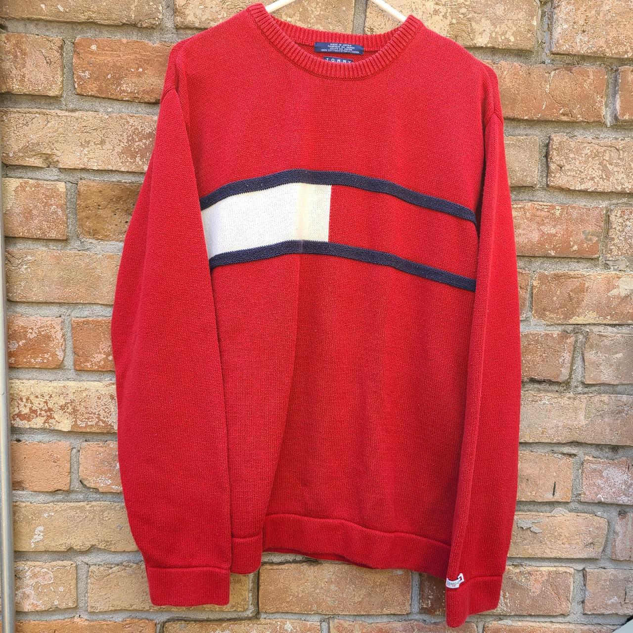 vintage tommy hilfiger knit sweater