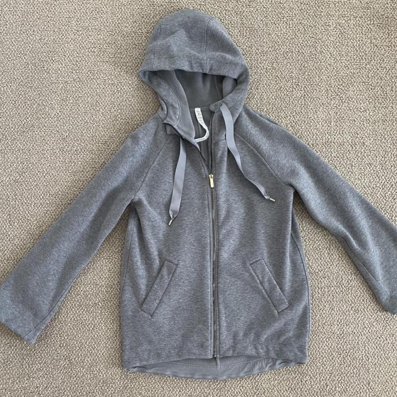 grey lululemon zip up