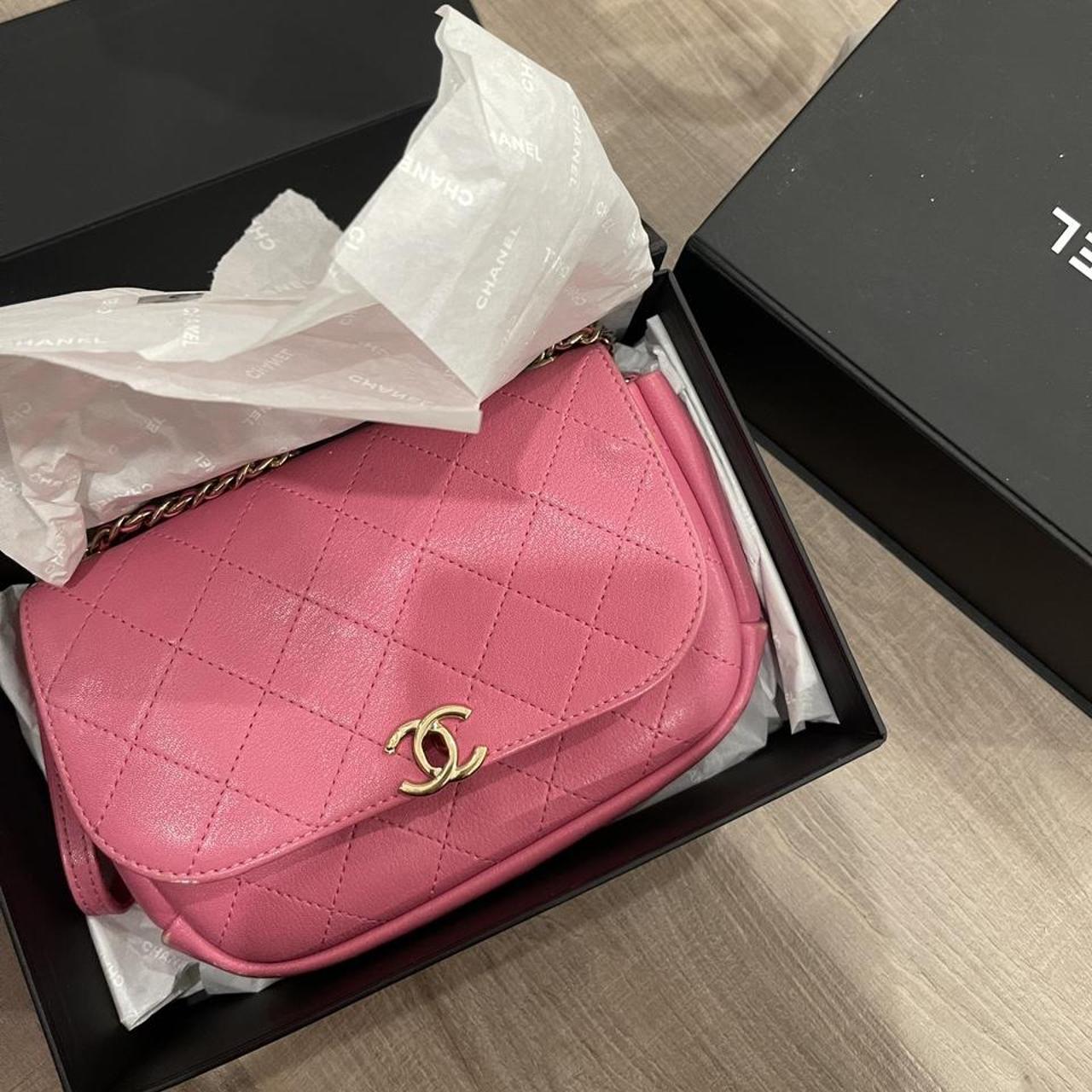 Chanel bag , small chanel crossbody flap bag, 100... Depop