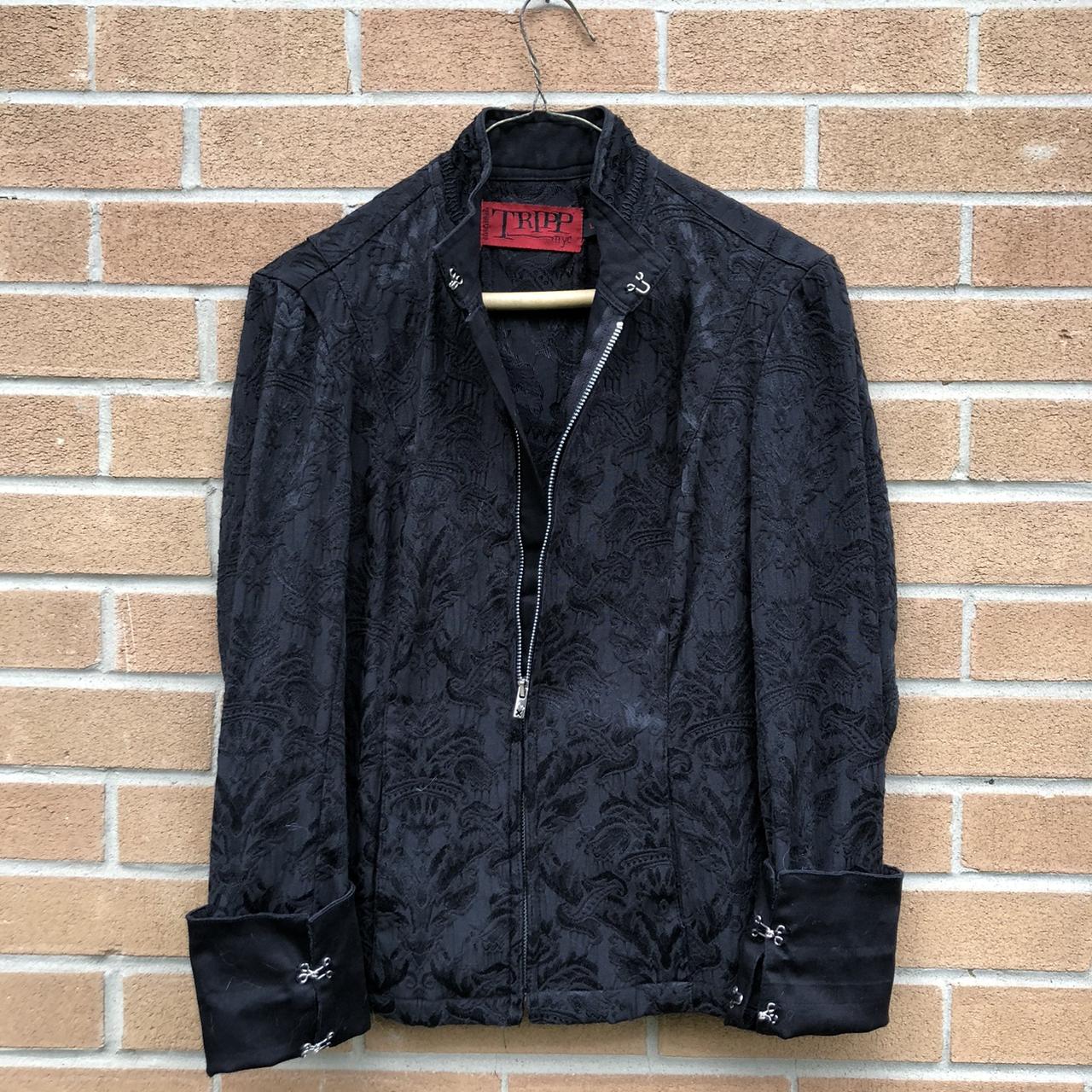 tripp nyc lace up jacket