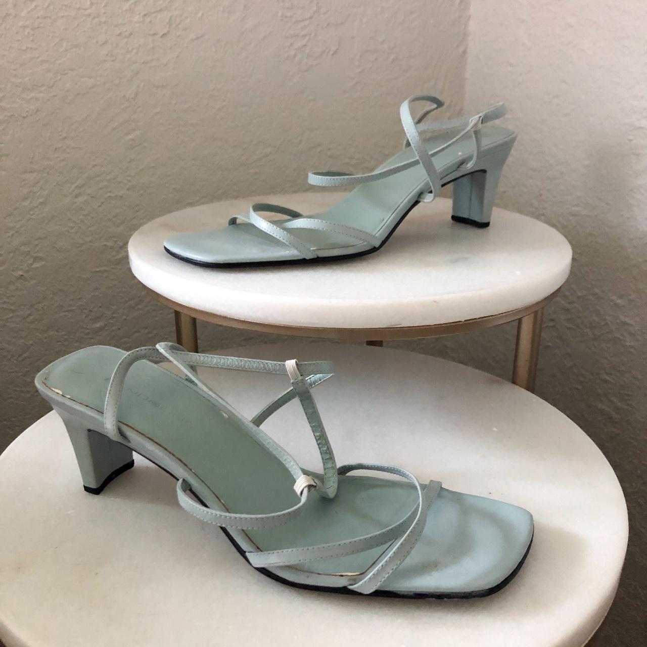 By Far Women's Green and Blue Sandals
