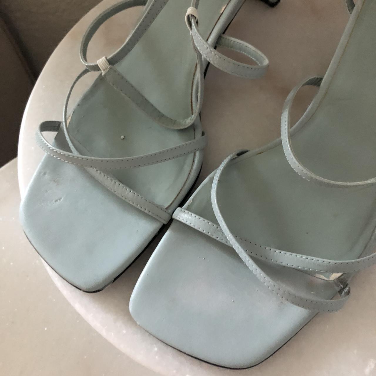 By Far Women's Green and Blue Sandals (2)