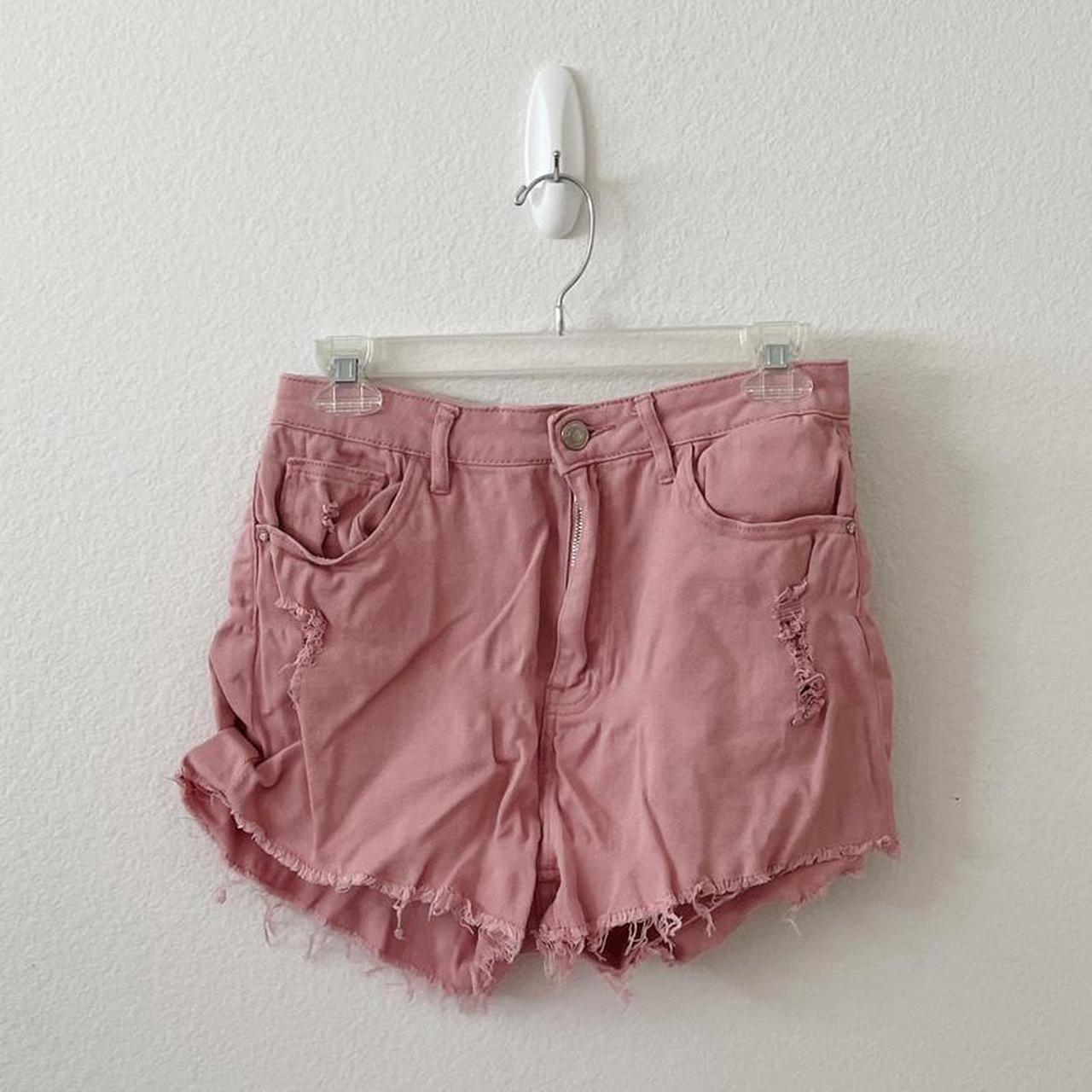 💗 dark pink shorts 💗 size medium / brand papaya 💗... Depop