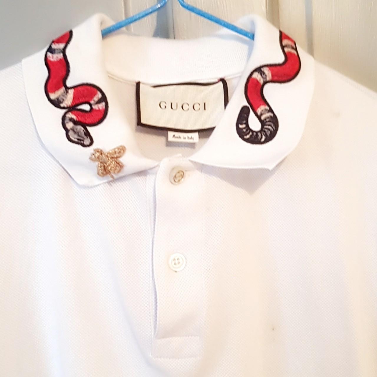 gucci kingsnake polo