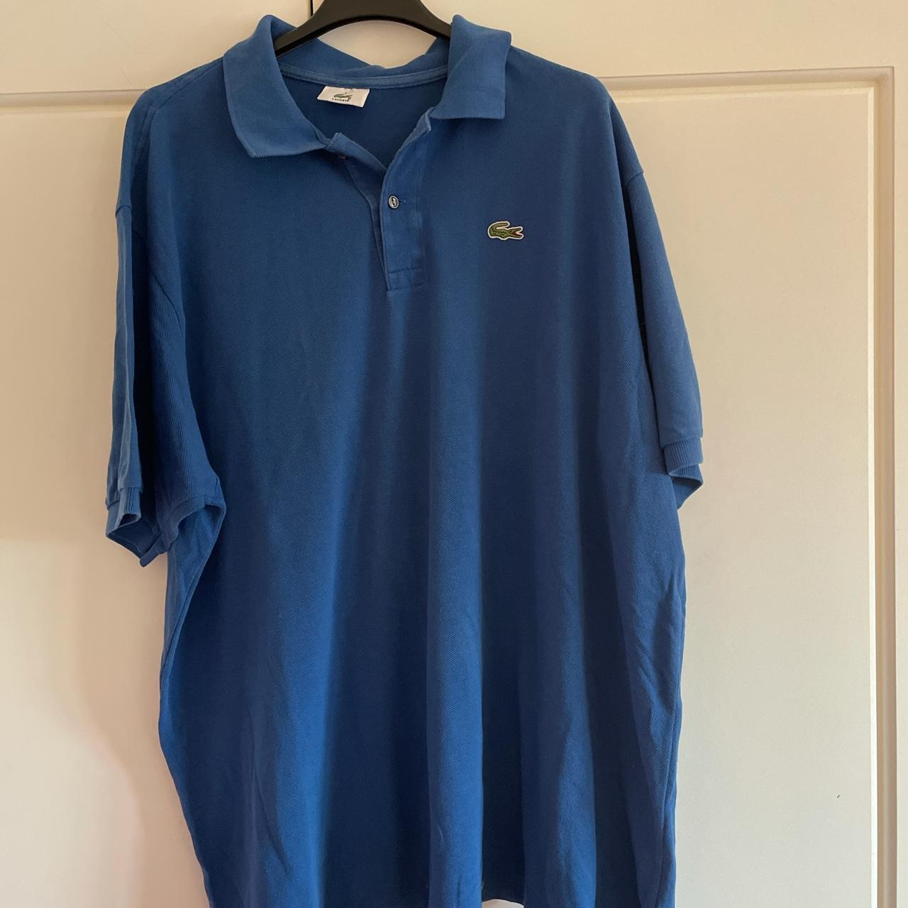 Vintage blue Lacoste polo shirt Such good condition... - Depop