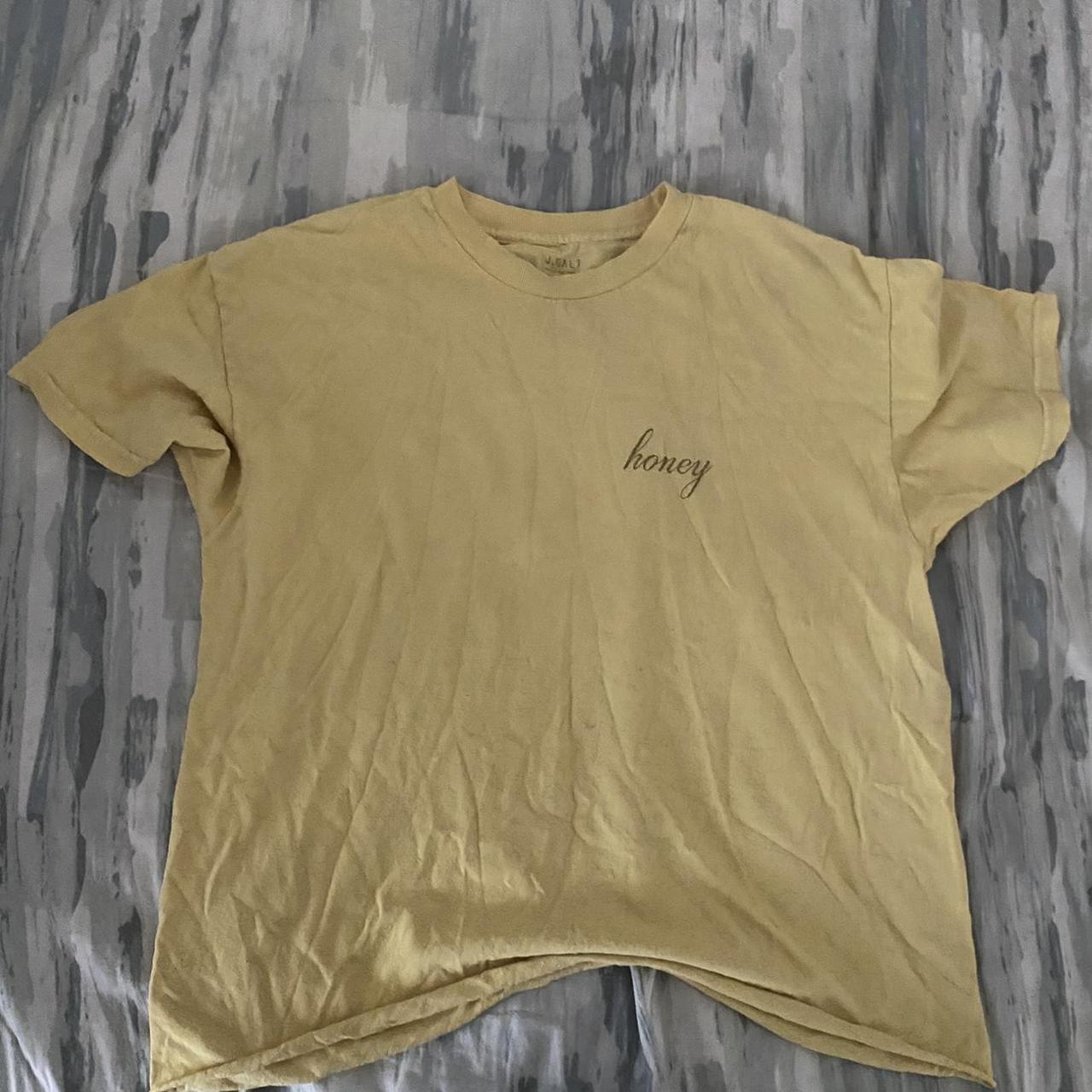 brandy melville honey top!!! one size fits up to... Depop