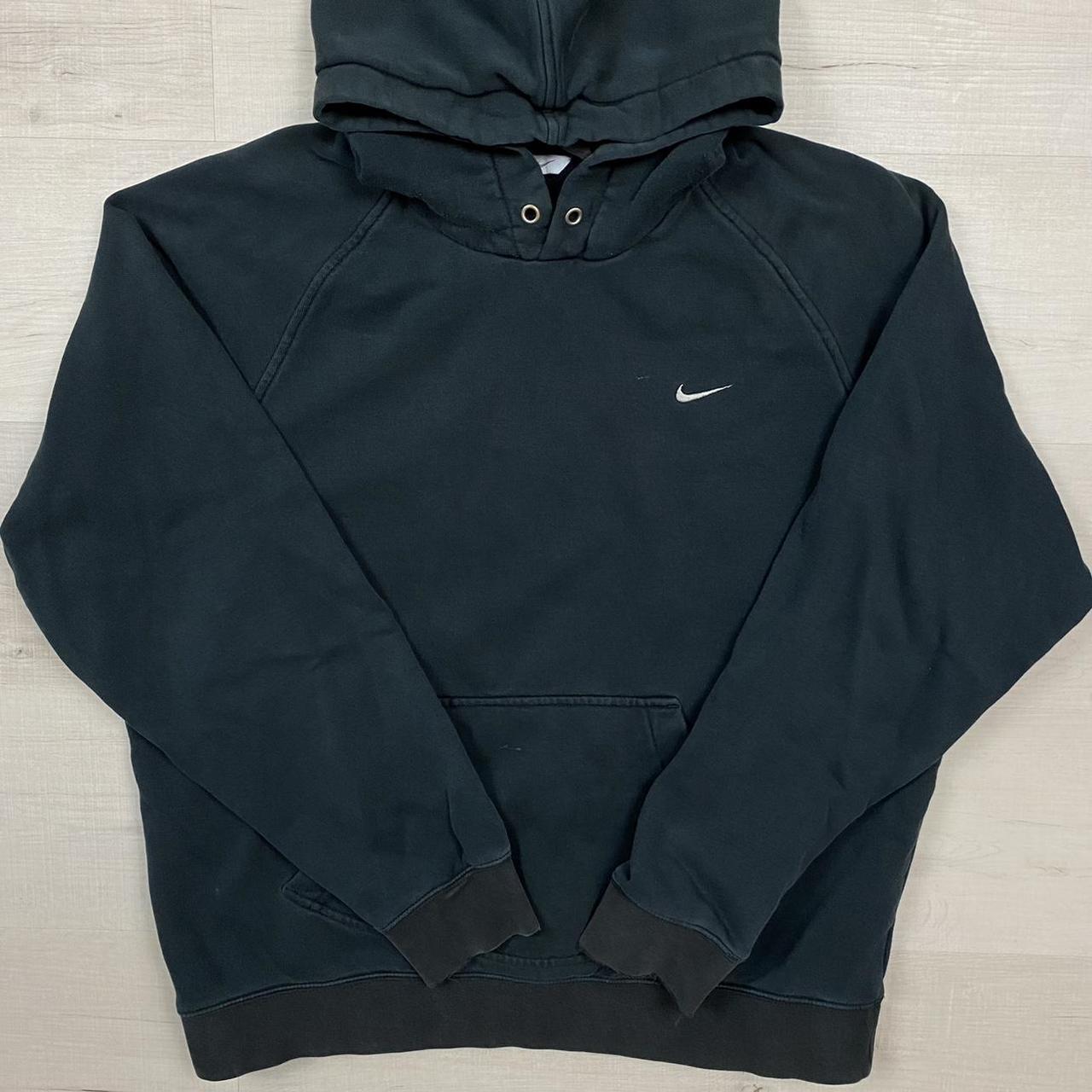 Vintage y2k Nike silver tag swoosh hoodie ! Size... - Depop