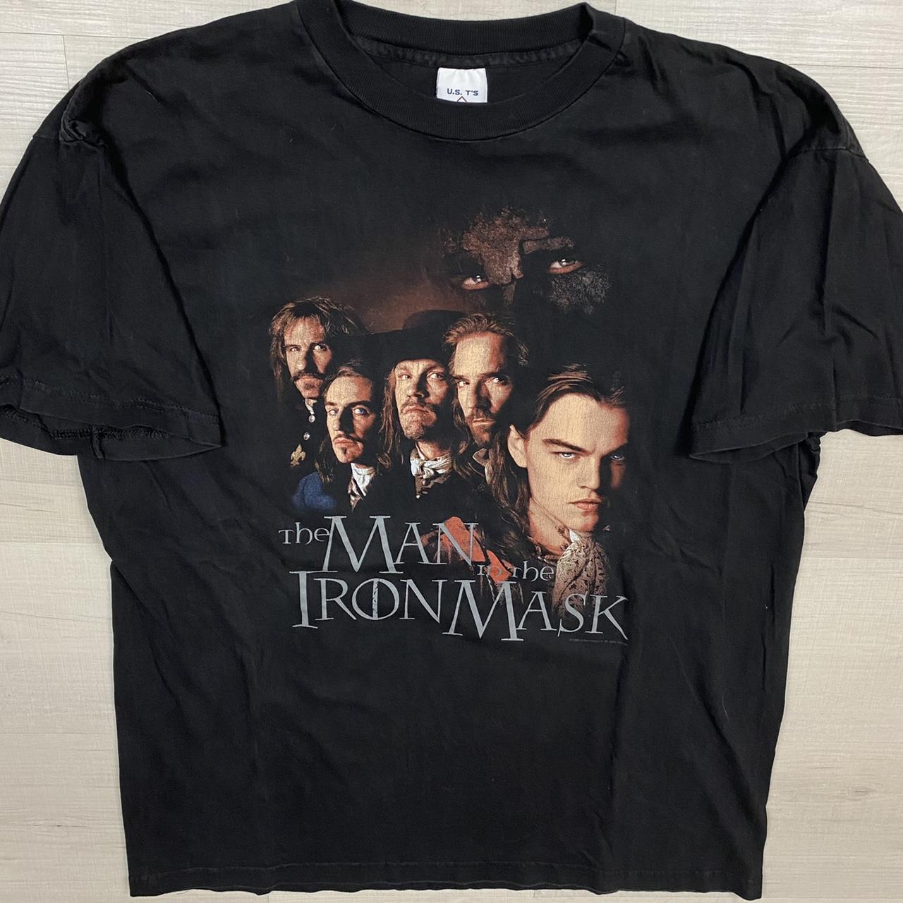 Vintage 90s the iron mask movie promo t shirt ‘...