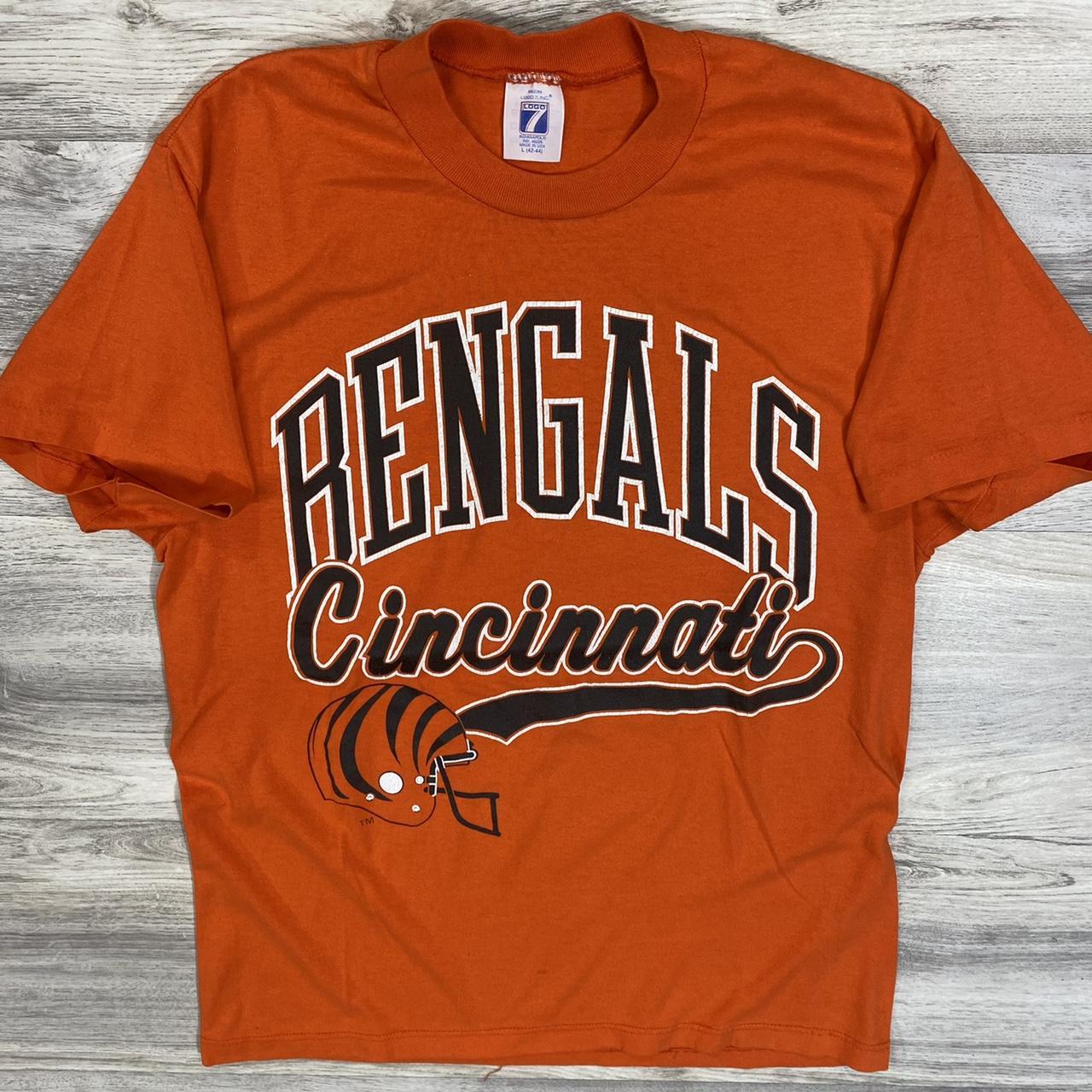 Vintage 80s 90s Cincinnati bengals t shirt ! NFL... - Depop