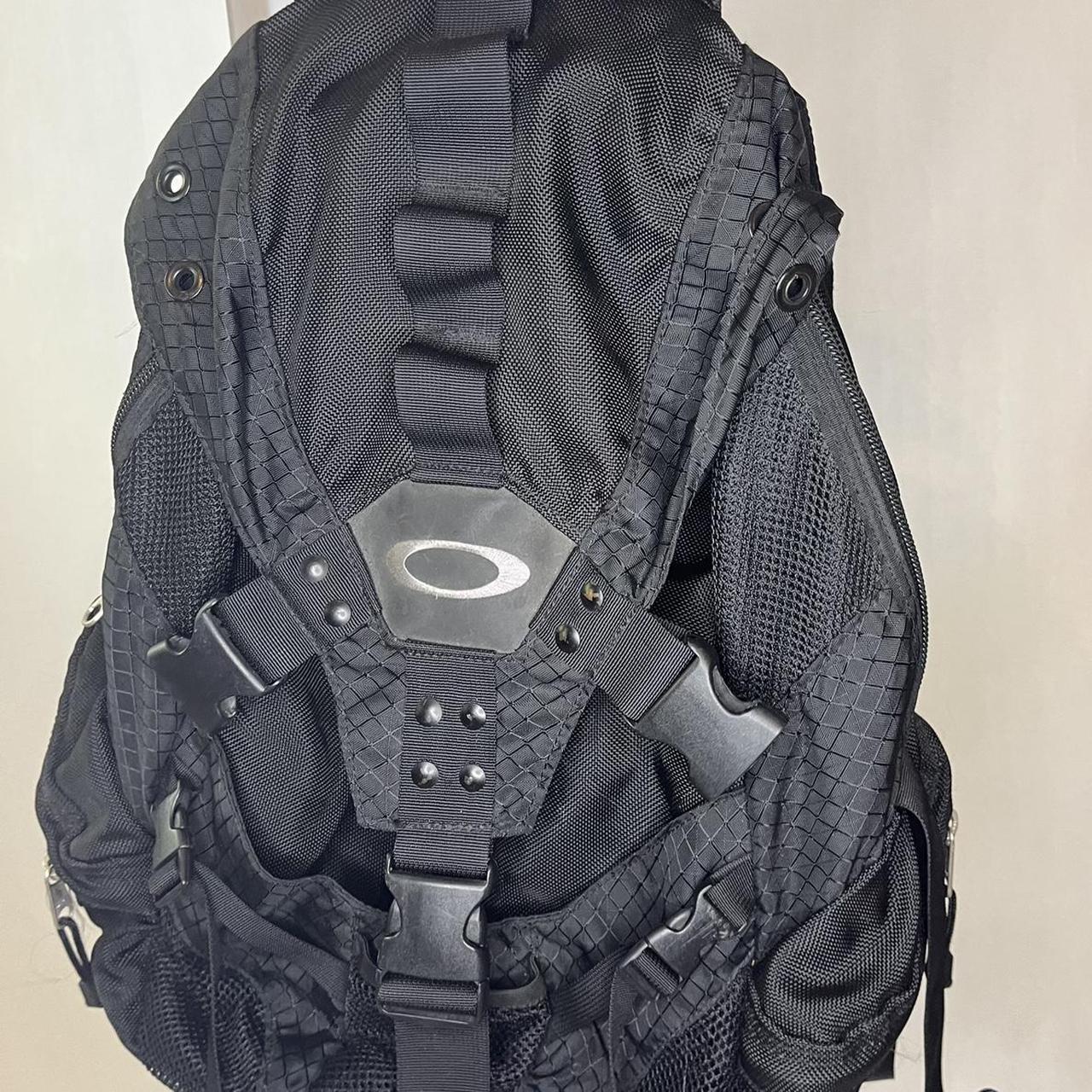 Vintage Oakley Icon Backpack In The Color Black In Depop   P0 