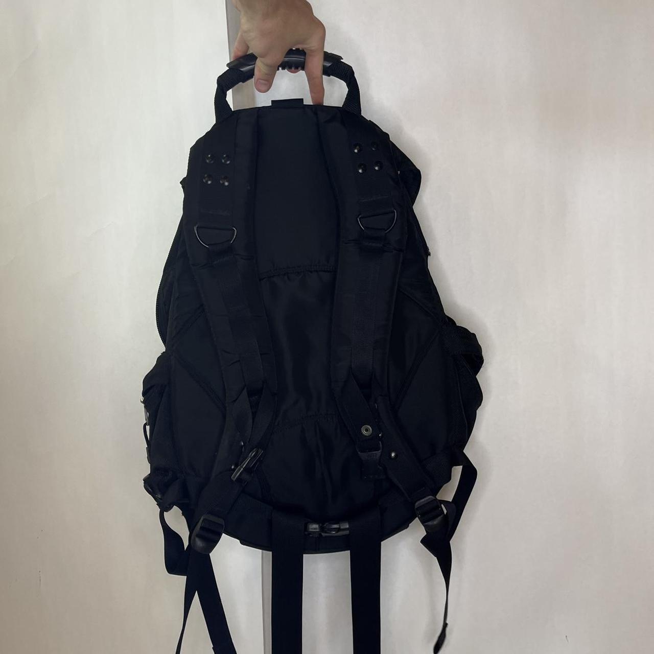 Vintage Oakley icon backpack in the color black. In... - Depop