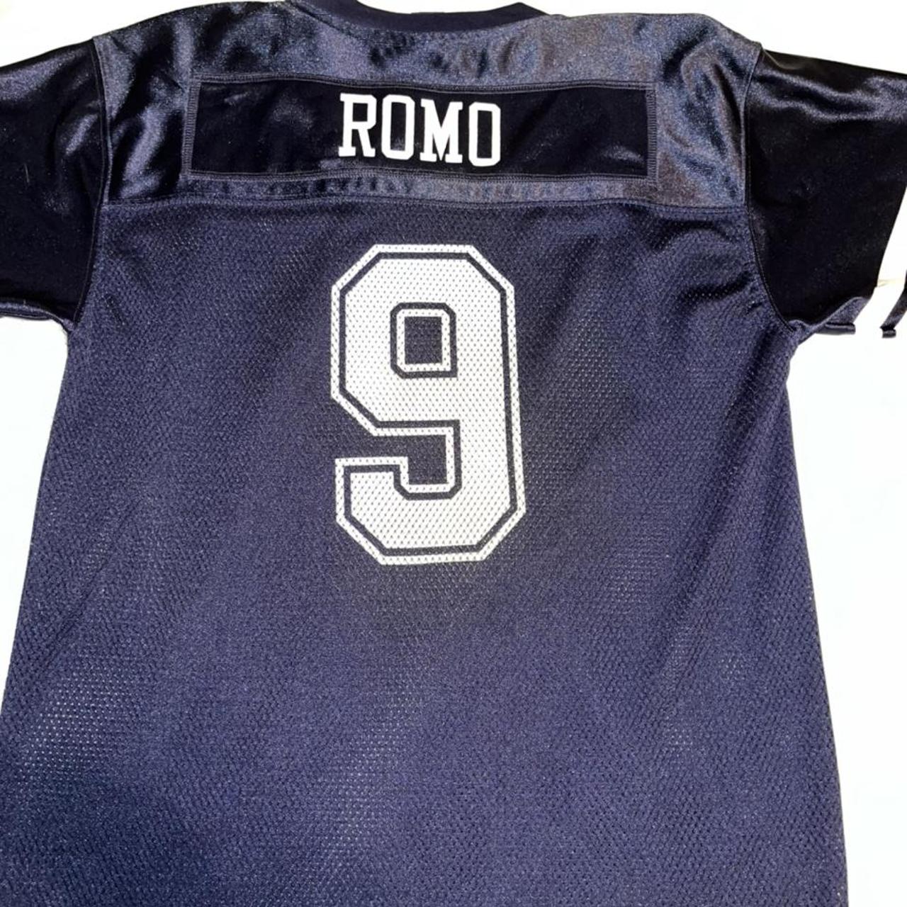 cowboys tony romo jersey, youth xl but could fit a - Depop