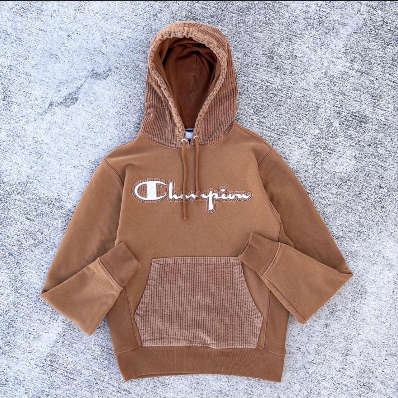 Caramel champion outlet hoodie