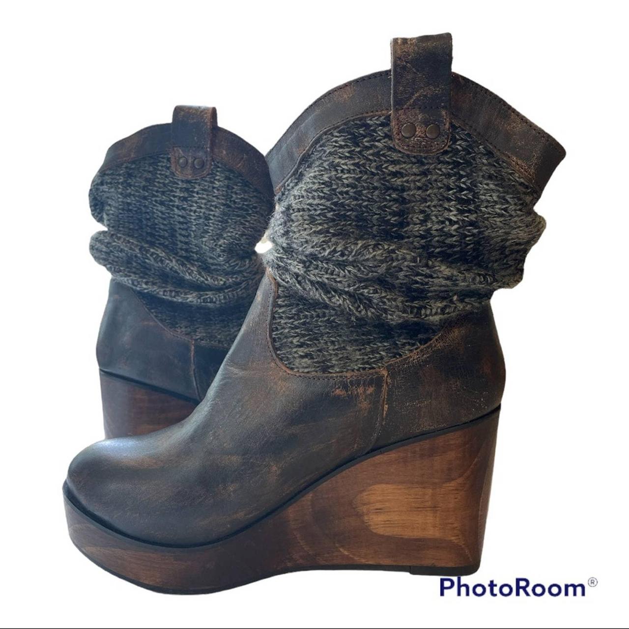 bed stu slouchy sweater boots