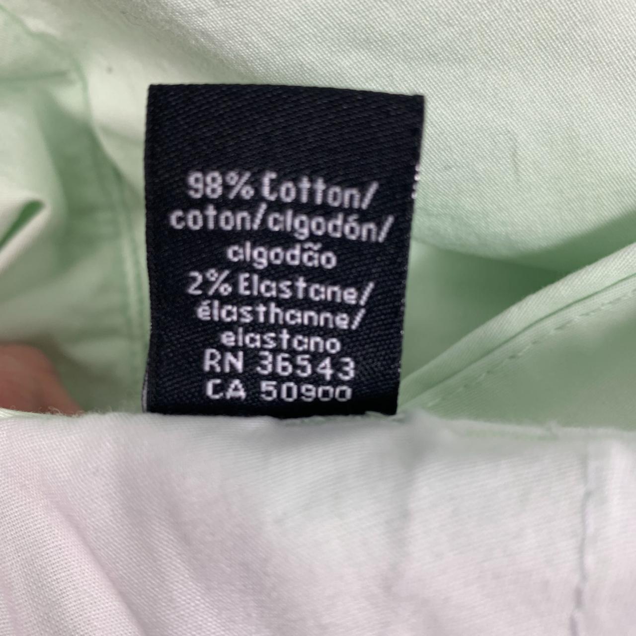 Calvin Klein light mint green chino casual... Depop