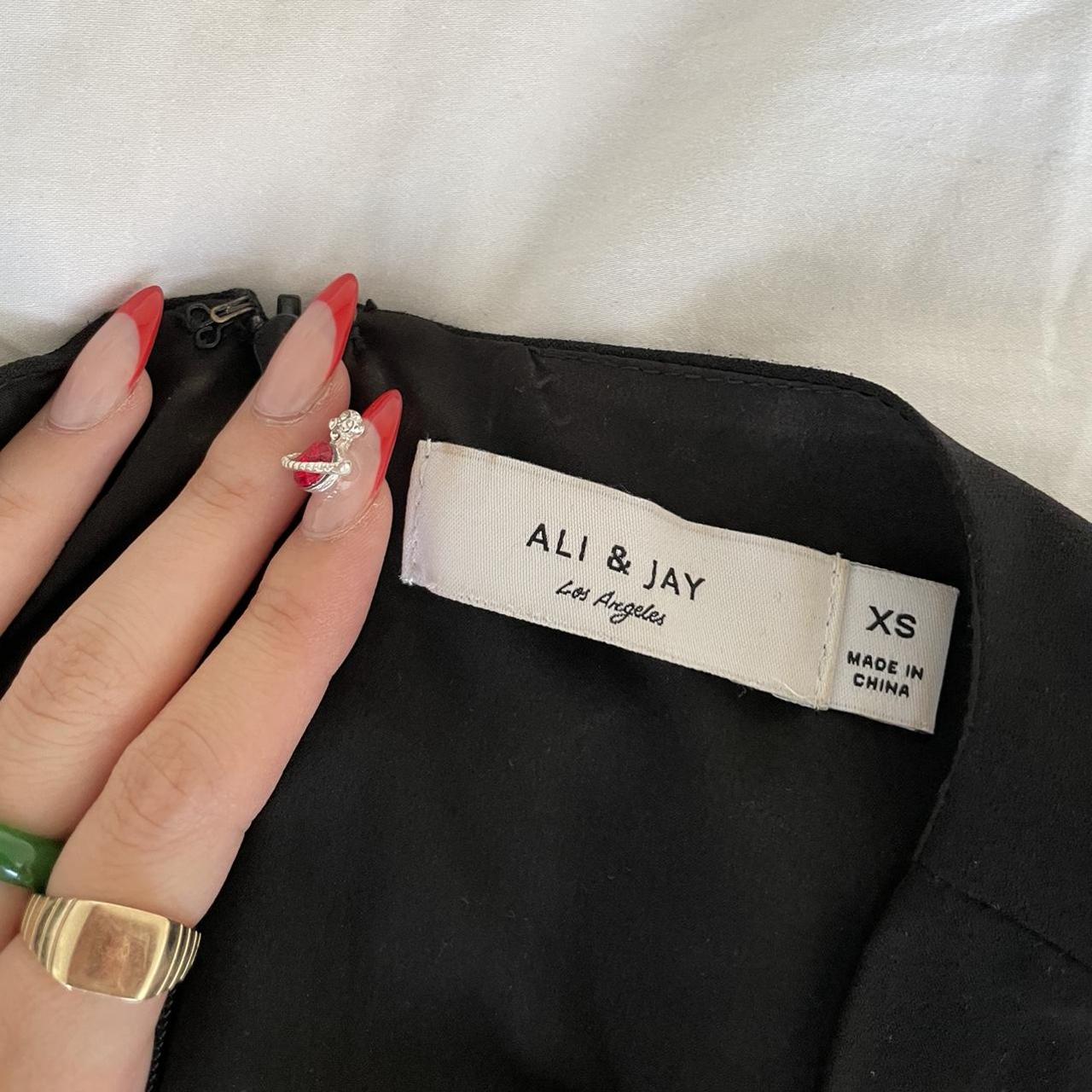 Ali & Jay black formal jumpsuit Super unique... - Depop