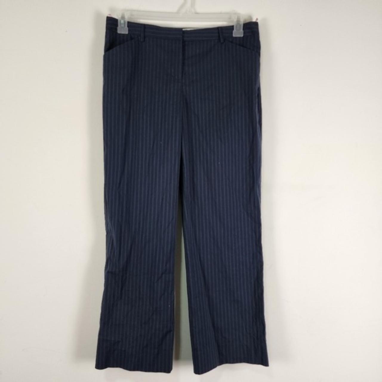 The limited stretch dress pants Sz 10 striped career... - Depop