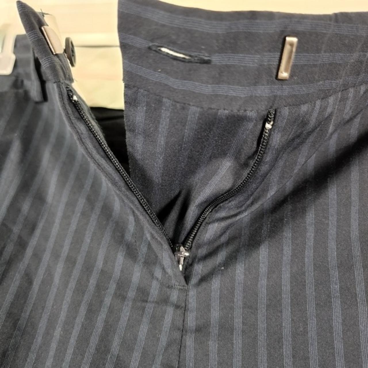 The limited stretch dress pants Sz 10 striped career... - Depop