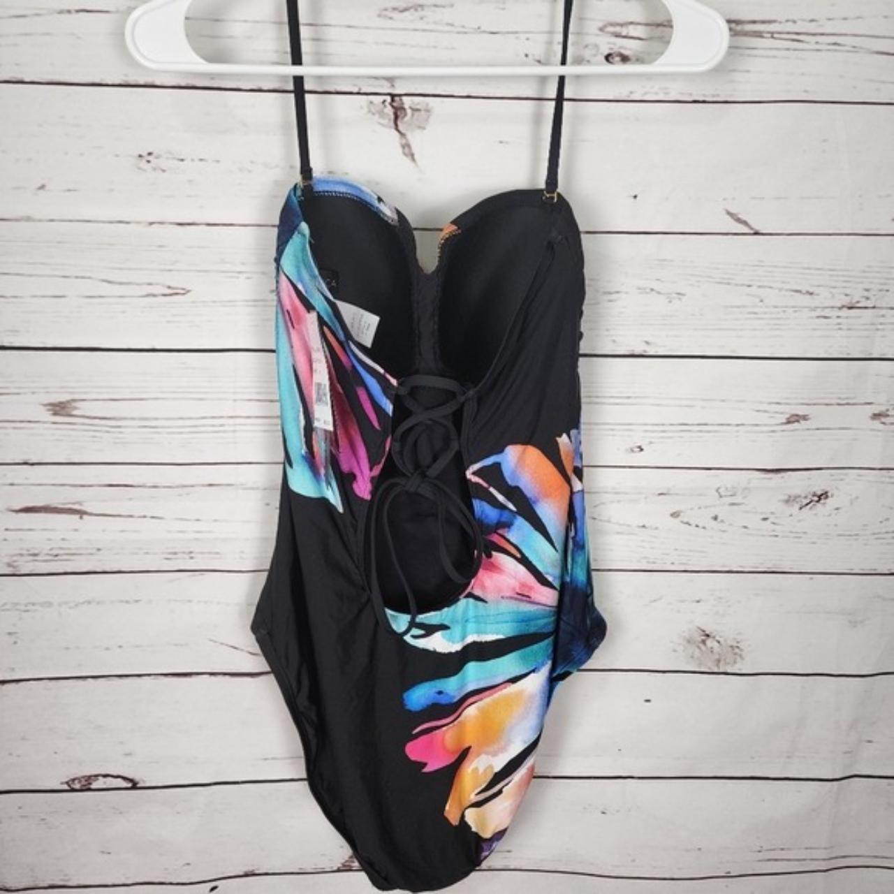 La blanca prism palm tummy control one piece... Depop