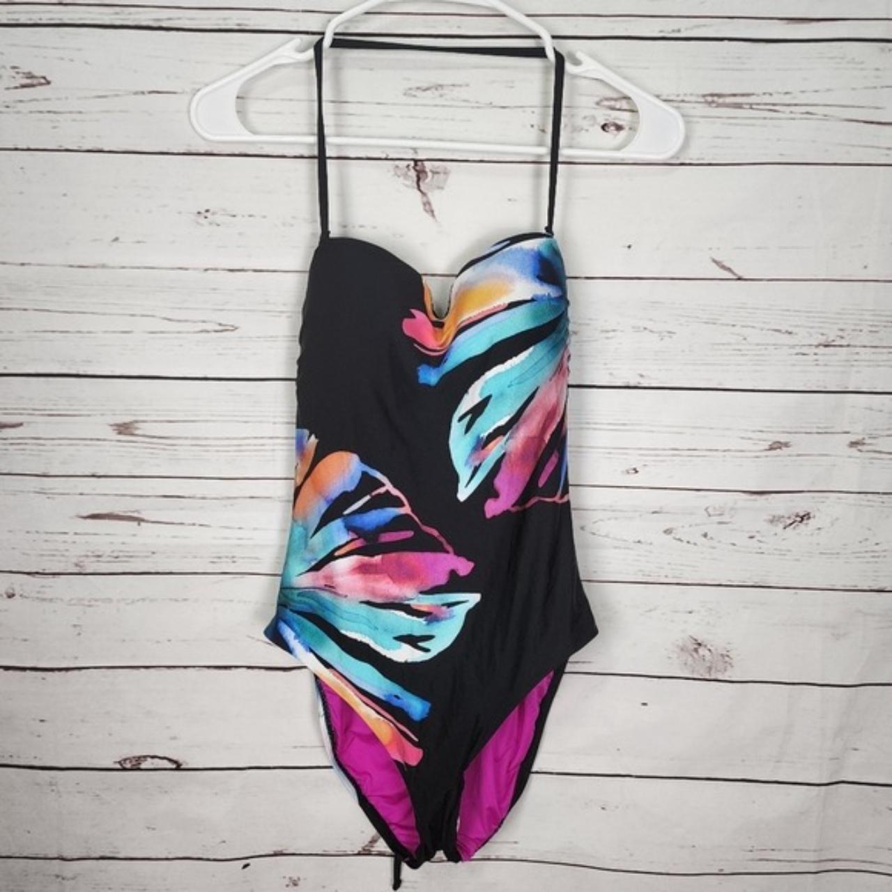La blanca prism palm tummy control one piece... Depop