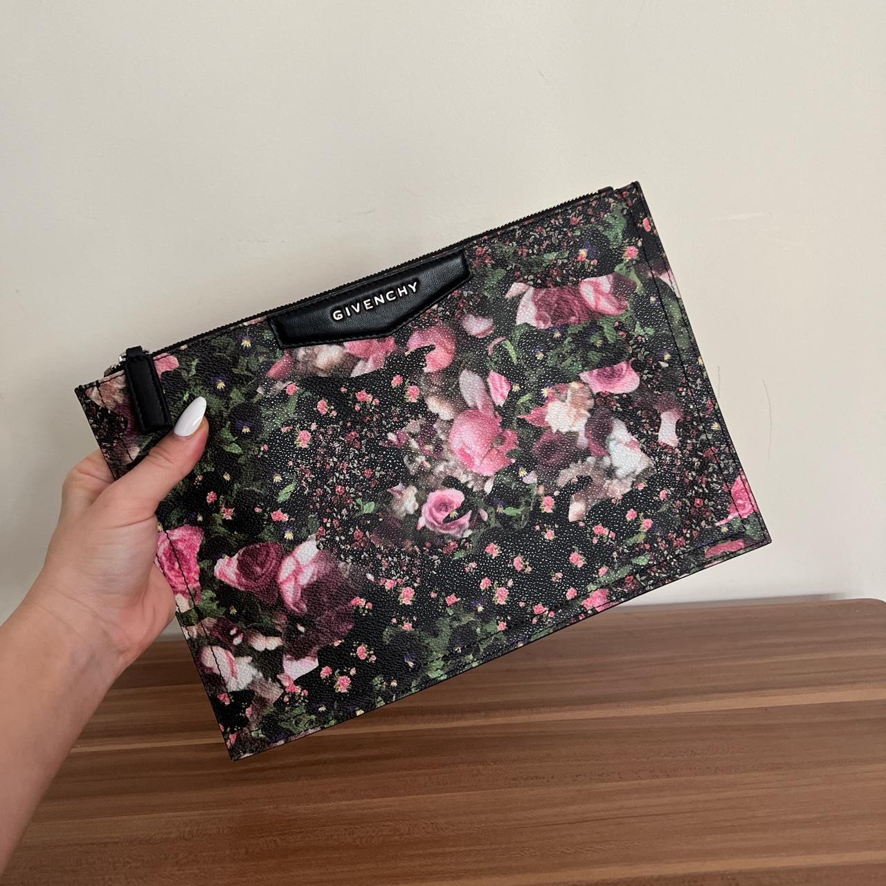 Givenchy Floral Clutch in Pink