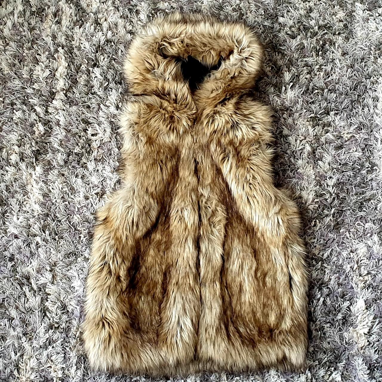 talula faux fur vest