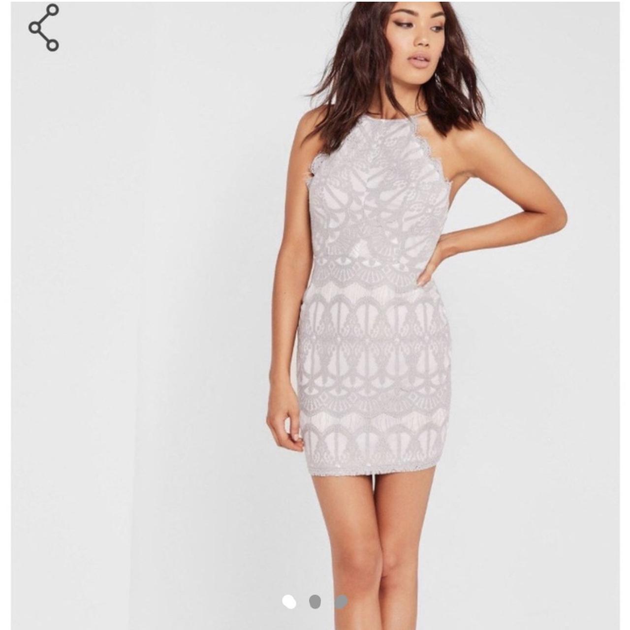 missguided lace bodycon dress