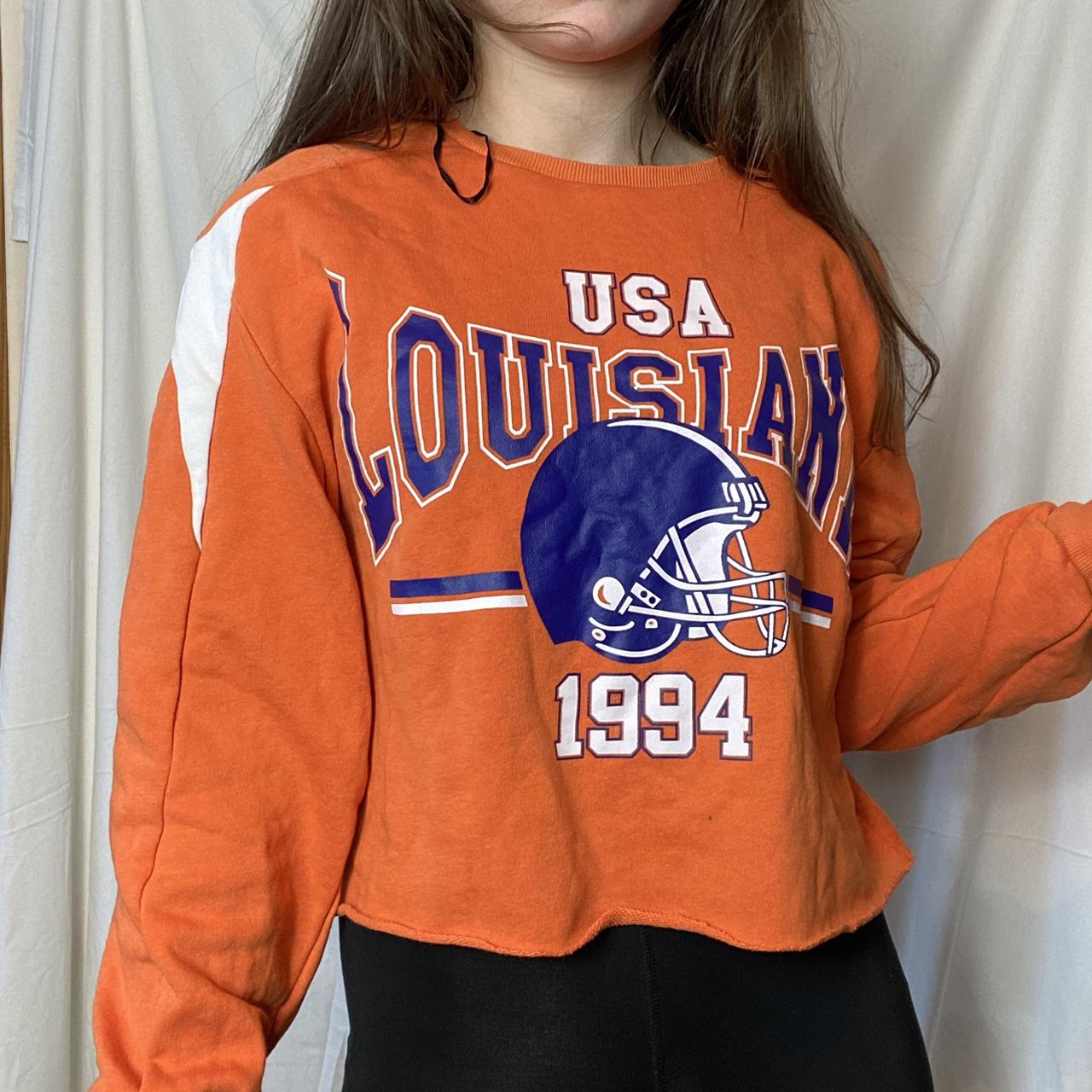 Louisiana Hoodie: Louisiana Hooded Sweatshirt / College Style