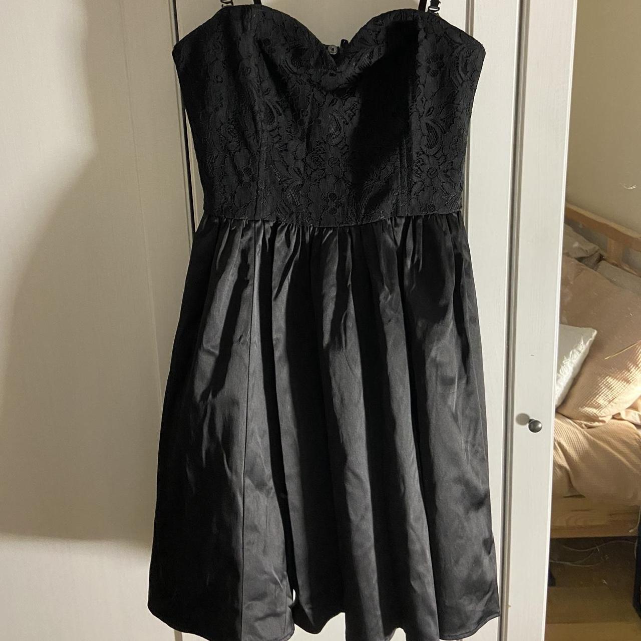 H&M Women's Black Dress | Depop