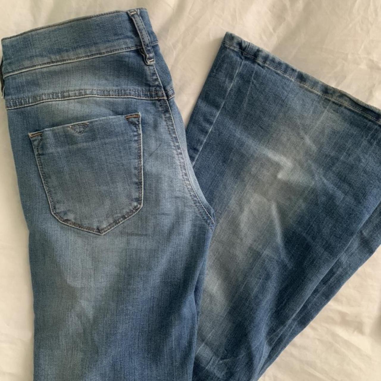 Diesel Women's Blue and Navy Jeans | Depop