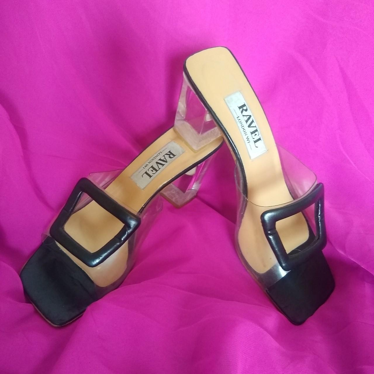 Perspex best sale small heels