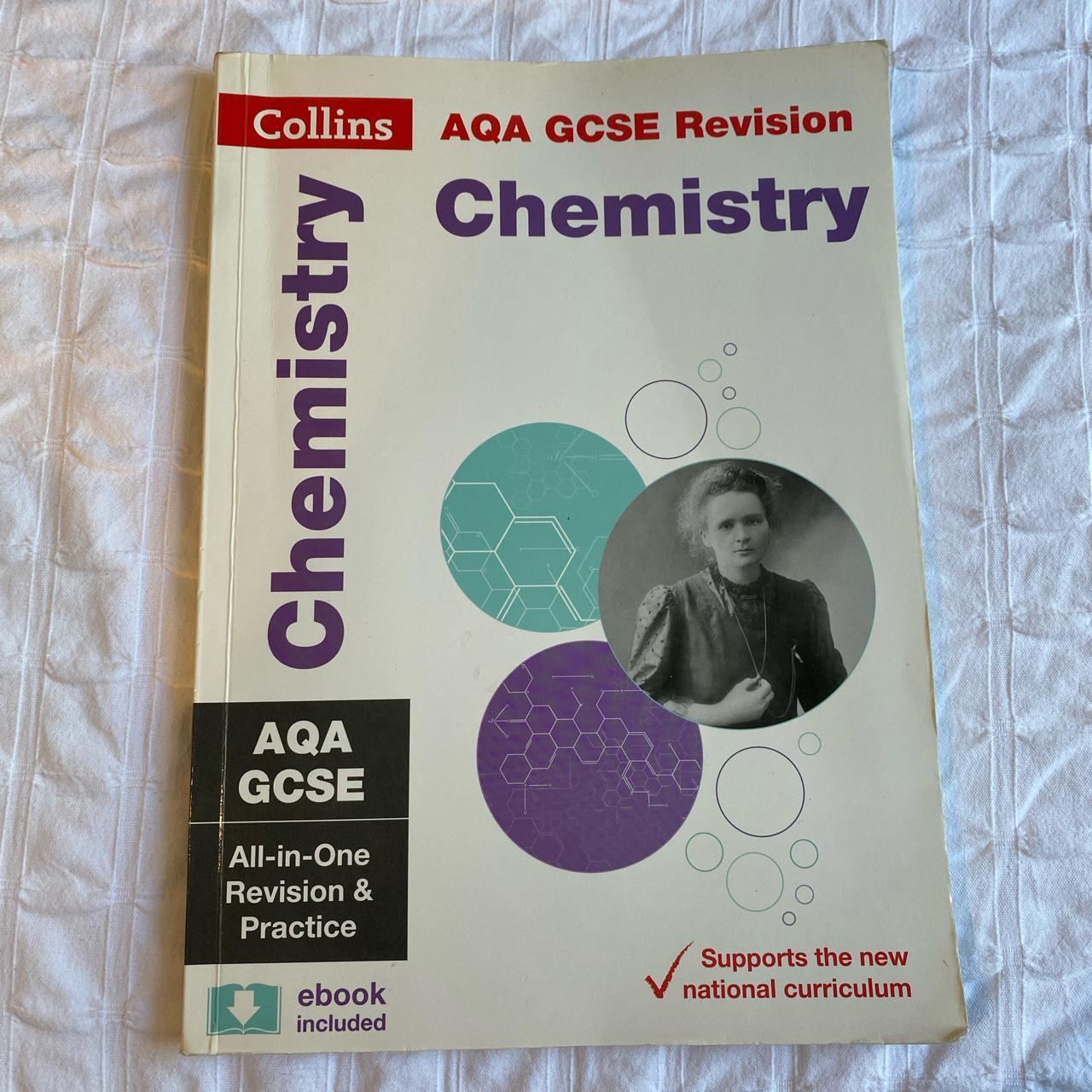 GCSE AQA Collins chemistry textbook/ revision guide.... - Depop