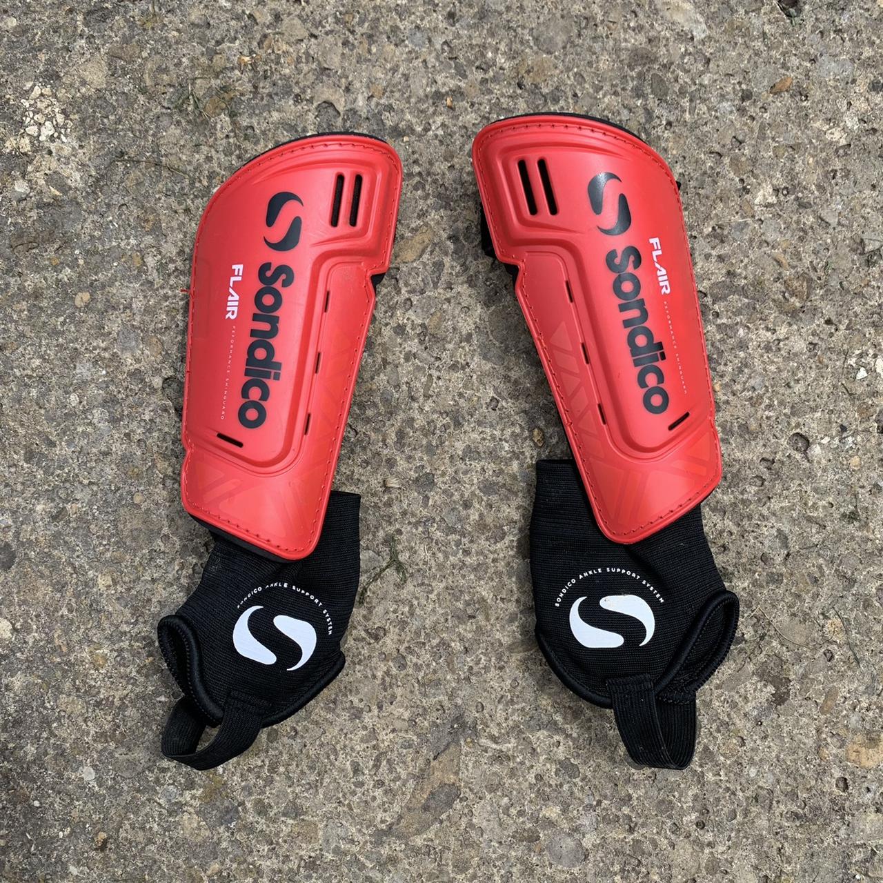 Sondico football shin pads Women’s size small,... Depop