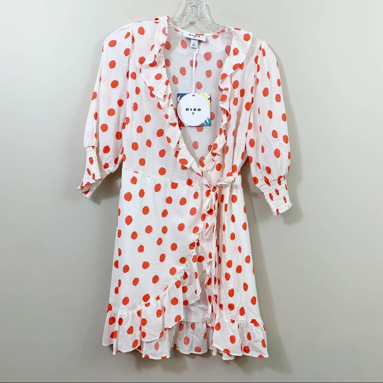 Product Image 1 - Rixo Target White/Red Polka Doted