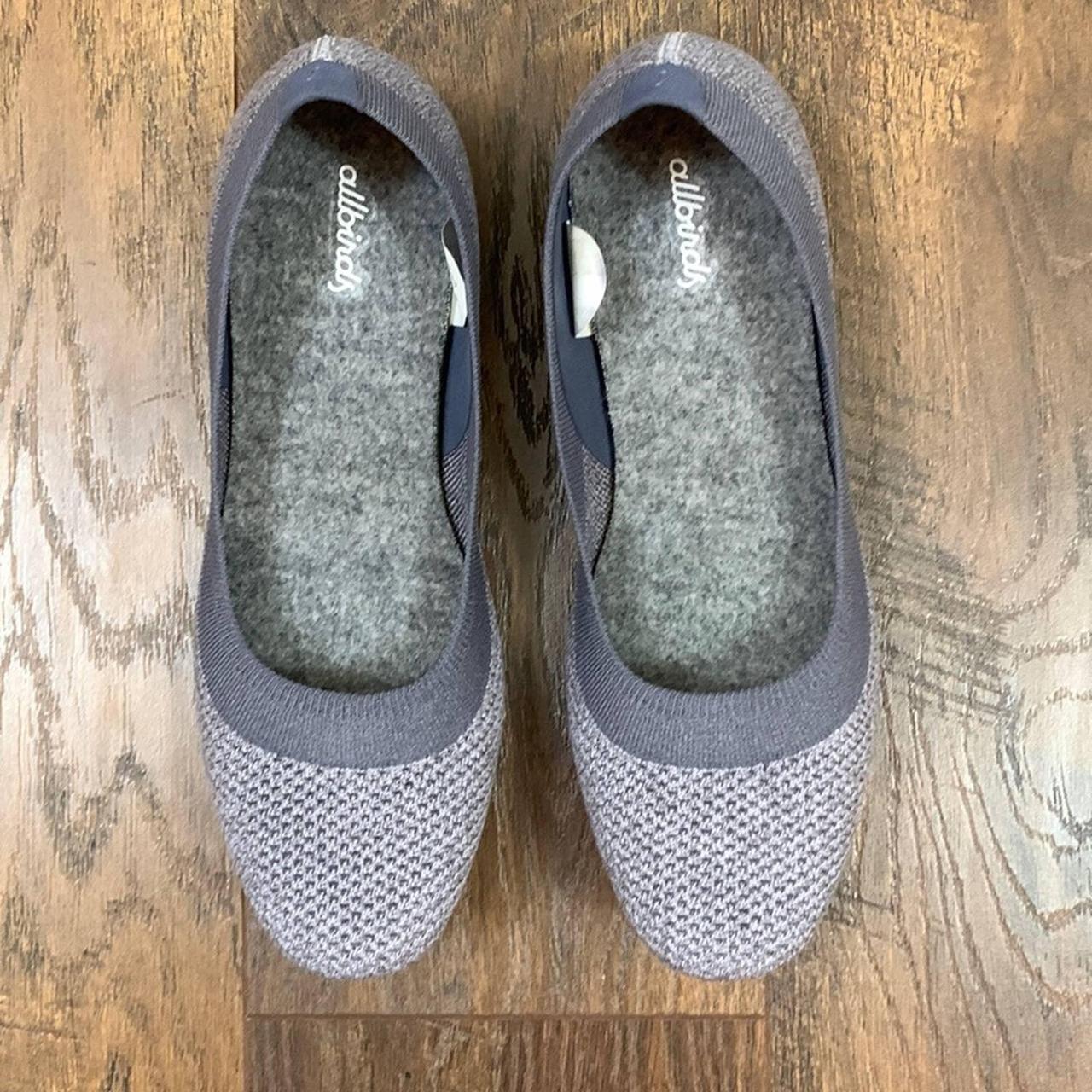 Allbirds TB Knit Gray Ballet Flats Size 8.5. Never... - Depop