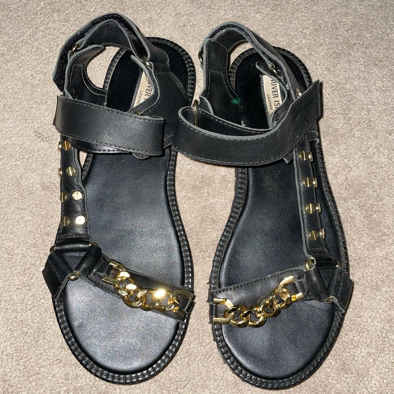 River island chain sales sandals