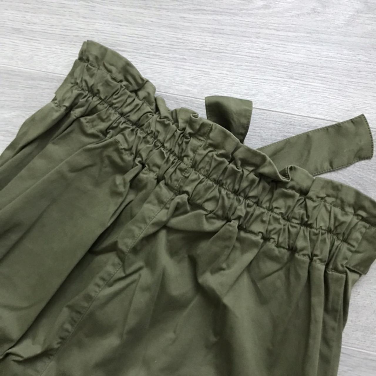 stradivarius khaki cargo