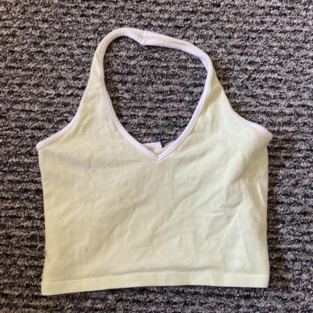 Brandy Melville green alexis tank Perfect for... - Depop